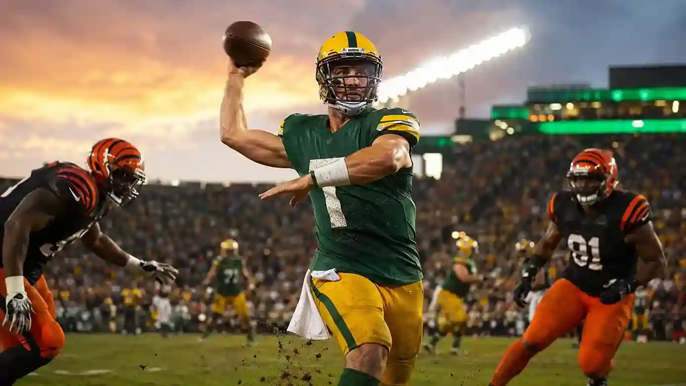 green bay packers vs bengals match player stats