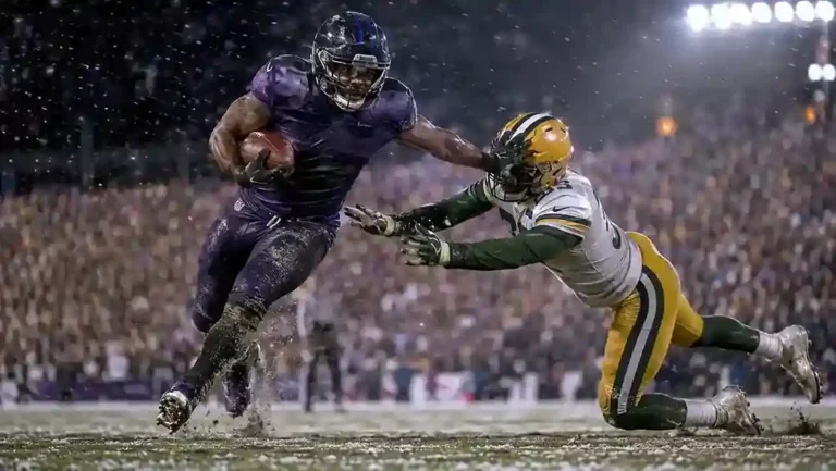Green Bay Packers vs Baltimore Ravens Match Player Stats