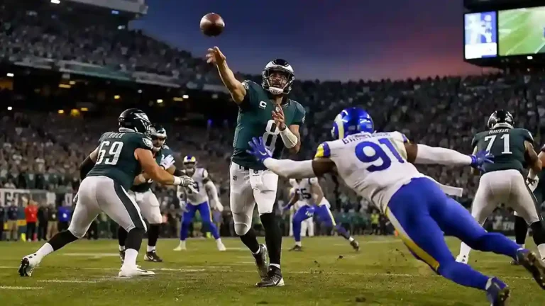 philadelphia eagles vs los angeles rams match player stats