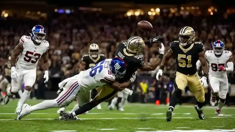 new york giants vs new orleans saints match player stats
