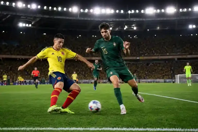 colombia national football team vs portugal national football team