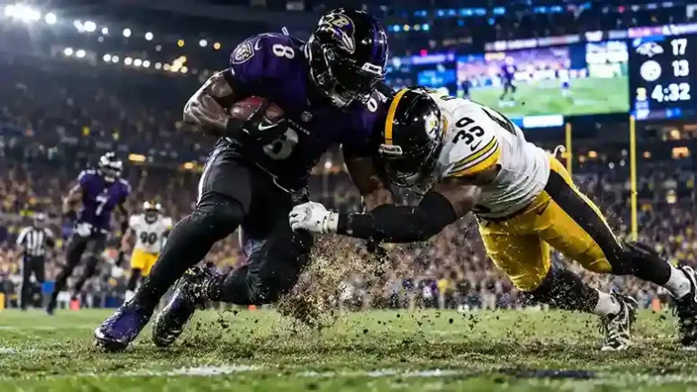 baltimore ravens vs pittsburgh steelers match player stats