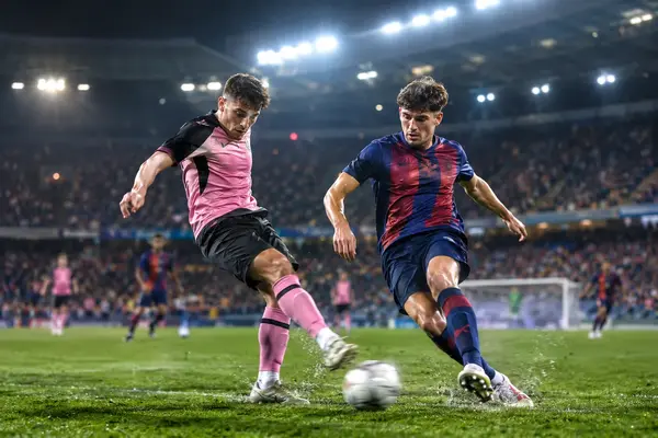 New England vs Inter Miami players battle for the ball during their 1-1 draw at Nu Stadium
